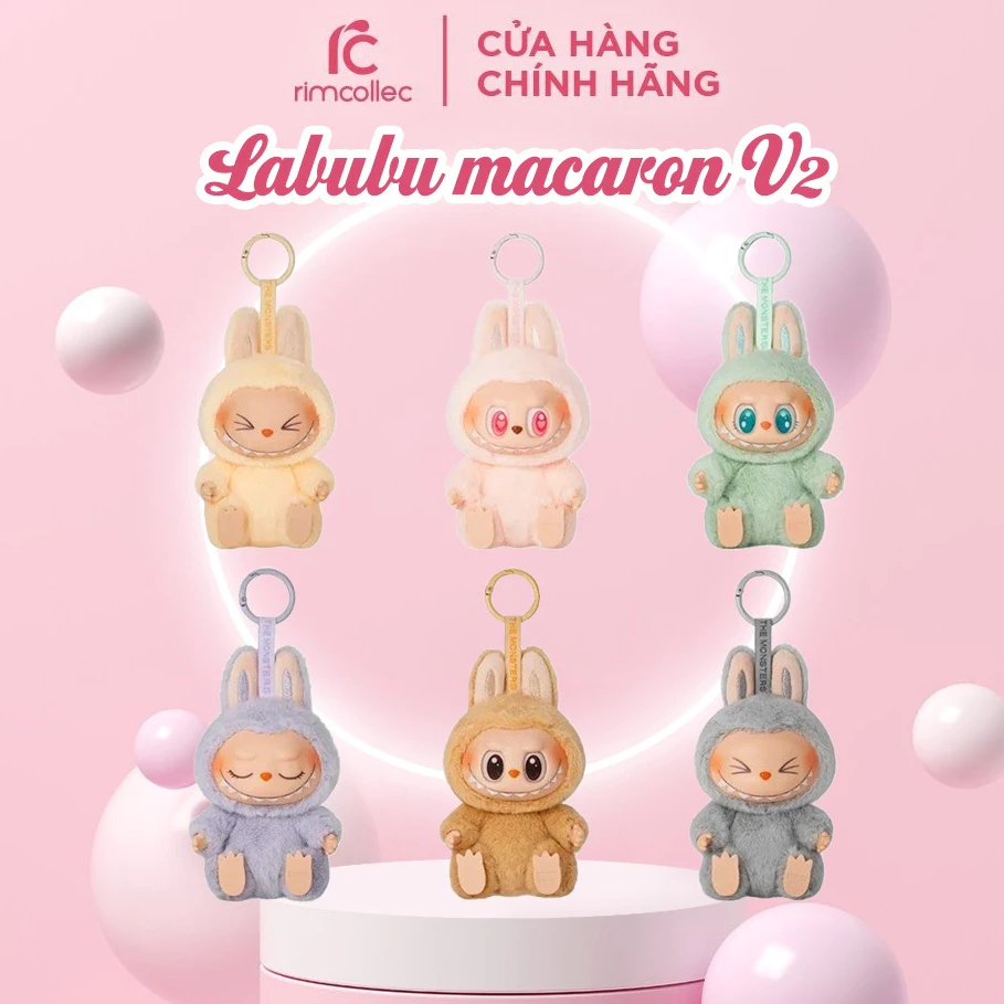HÀNG CHÍNH HÃNG CÓ SẴN HCM] Labubu Macaron Have A Seat Version 2